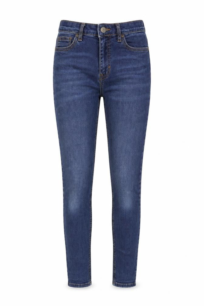 Womens UK Size 26 in Topshop Regular Fit Skinny Blue Jeans