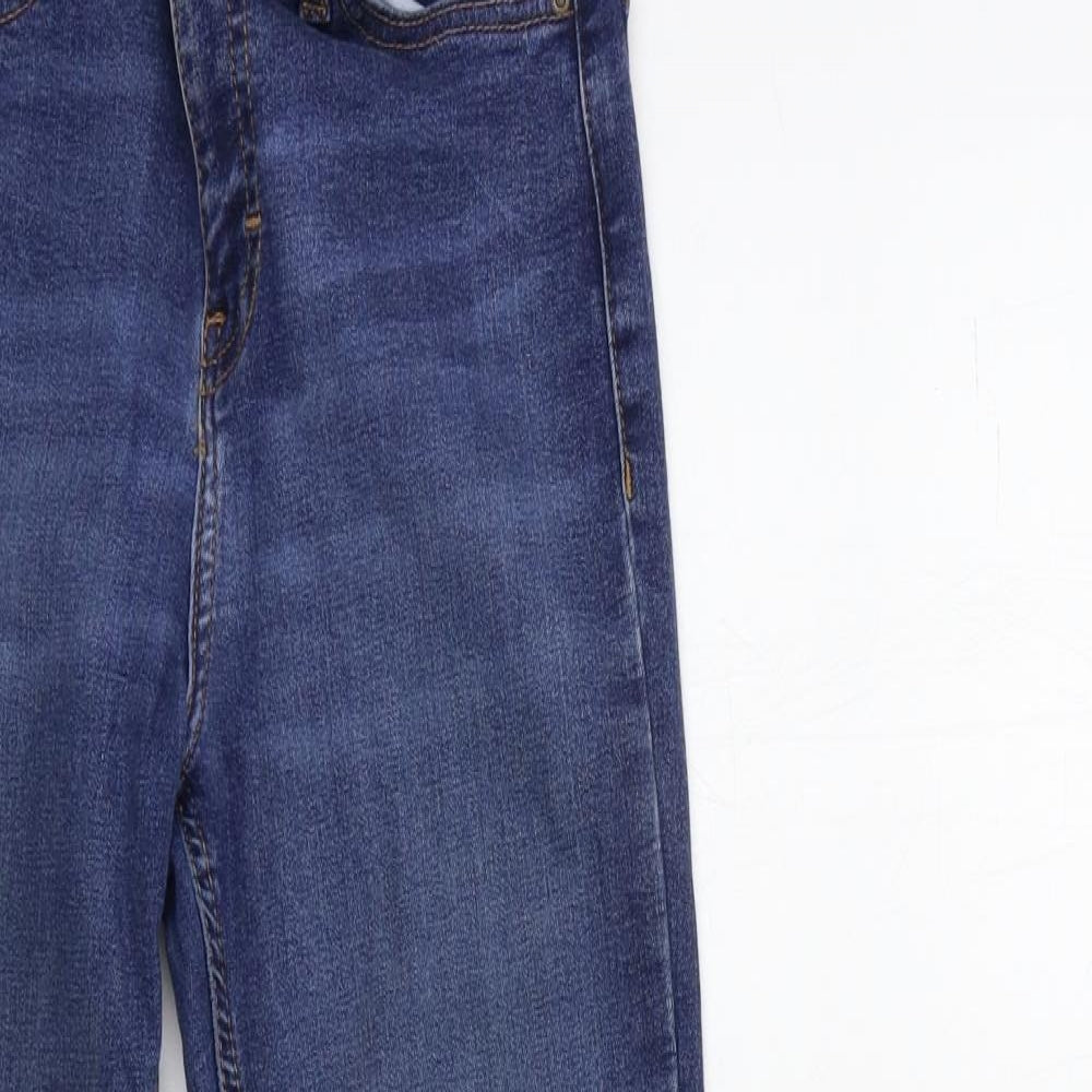 Topshop Womens Blue  Denim Skinny Jeans Size 26 in L30 in