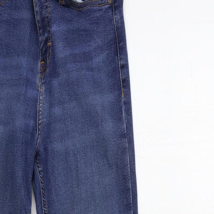 Topshop Womens Blue  Denim Skinny Jeans Size 26 in L30 in