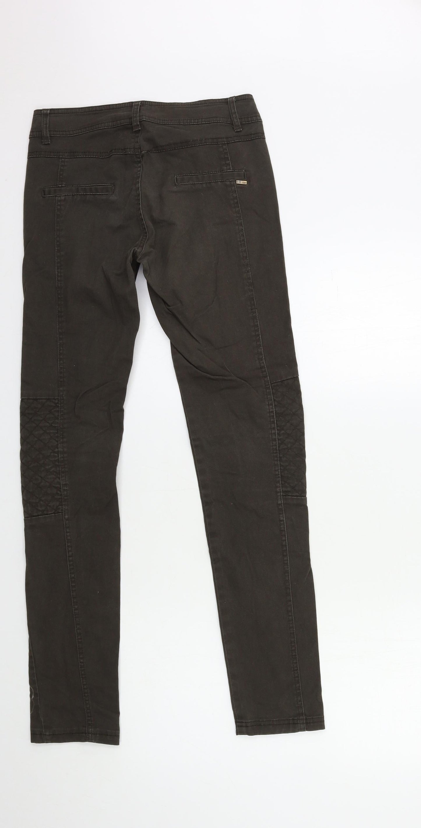 Mango Womens Brown  Denim Skinny Jeans Size 6 L29 in