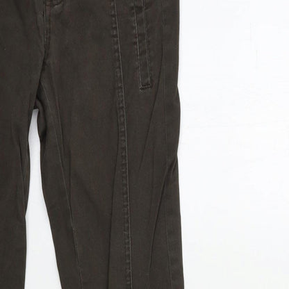 Mango Womens Brown  Denim Skinny Jeans Size 6 L29 in