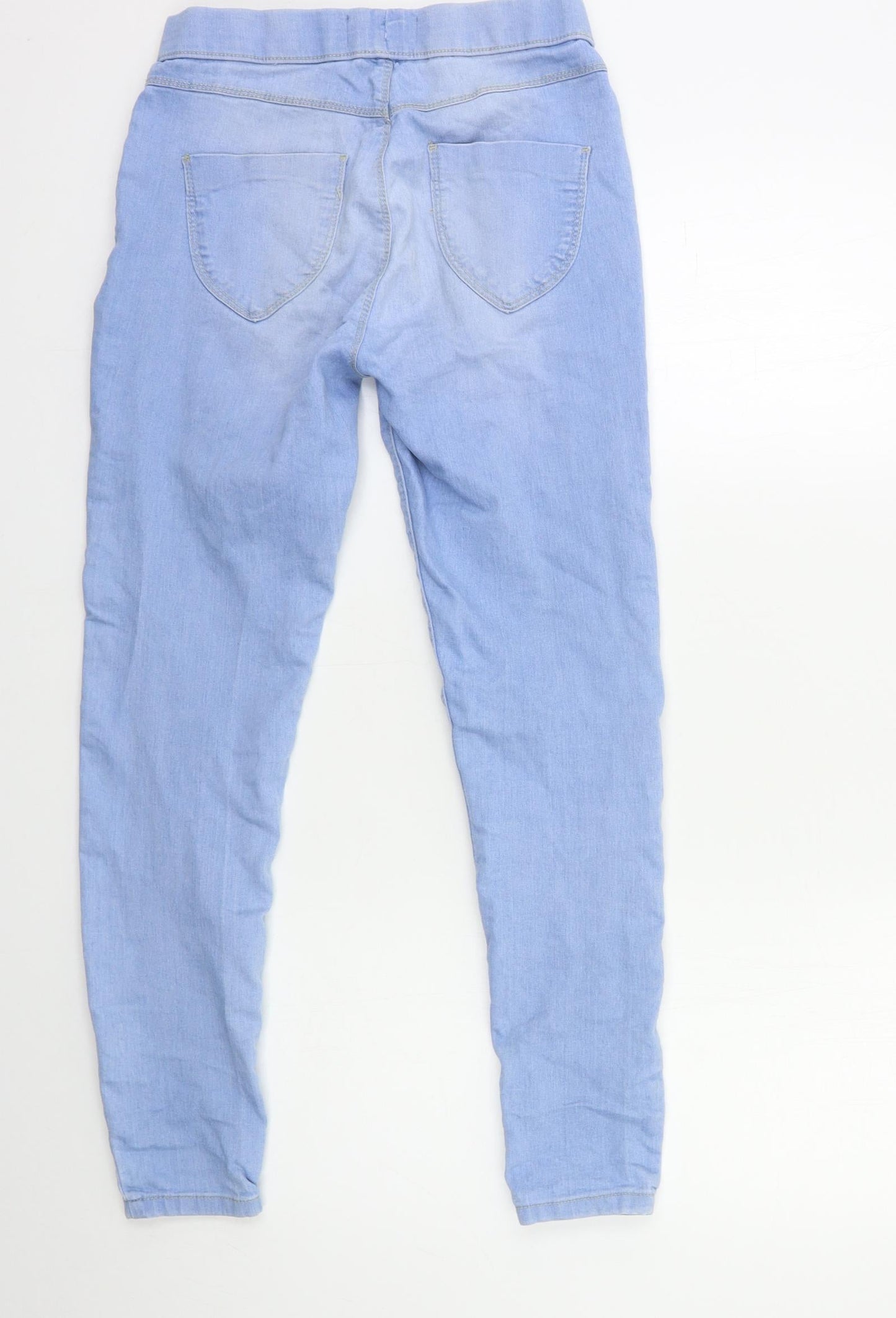Dorothy Perkins Womens Blue  Denim Skinny Jeans Size 8 L27 in