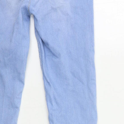 Dorothy Perkins Womens Blue  Denim Skinny Jeans Size 8 L27 in
