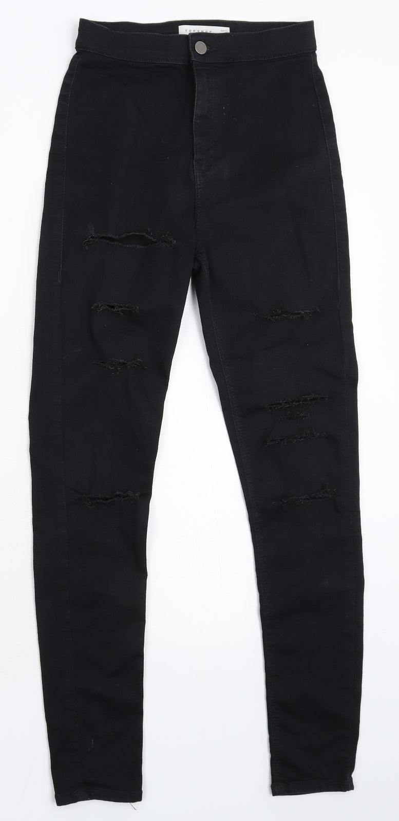 Topshop Womens Black  Denim Jegging Jeans Size 26 in L27 in