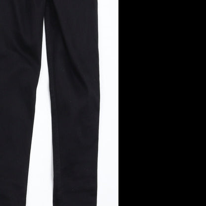 Topshop Womens Black  Denim Jegging Jeans Size 26 in L27 in