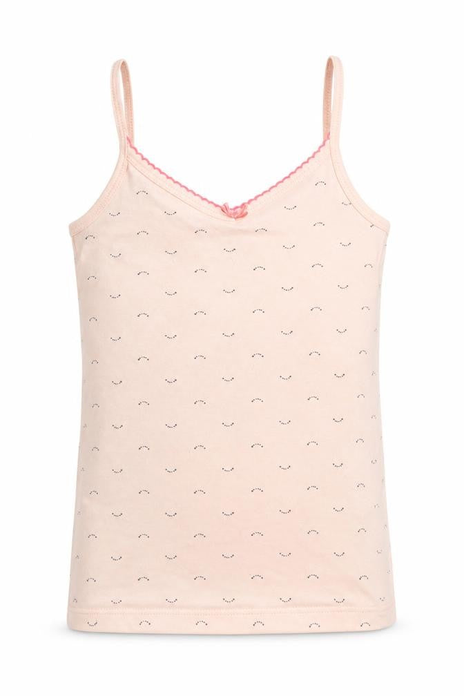 Kiabi Girls Beige   Basic Tank Size 4-5 Years