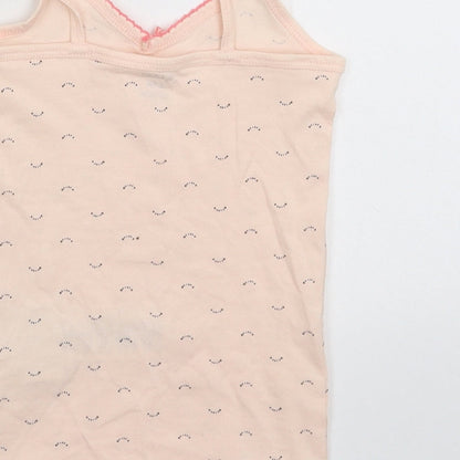 Kiabi Girls Beige   Basic Tank Size 4-5 Years