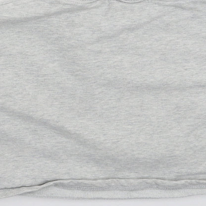 NEXT Girls Grey   Pullover Sweatshirt Size 6 Years