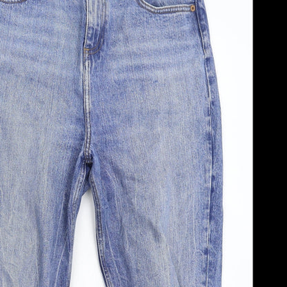 ASOS Womens Blue  Denim Cropped Jeans Size 30 in L21 in