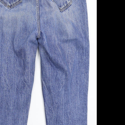 ASOS Womens Blue  Denim Cropped Jeans Size 30 in L21 in