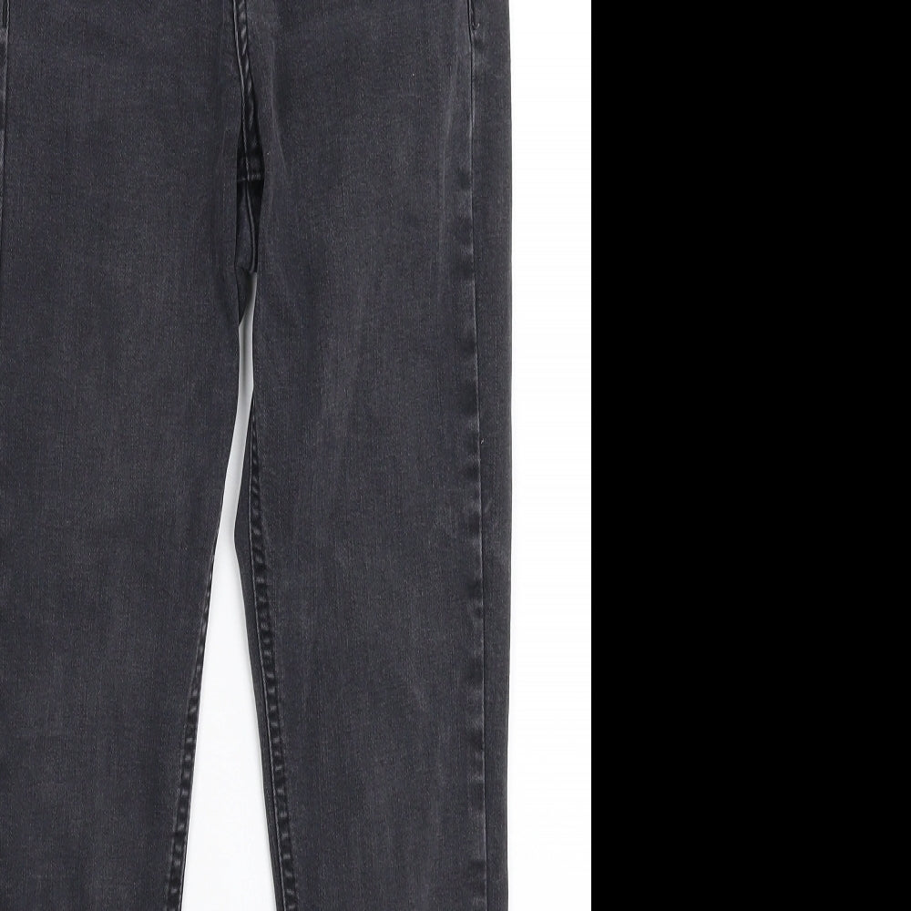 Topshop Womens Grey  Denim Skinny Jeans Size 26 in L26 in