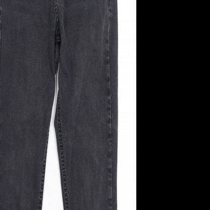 Topshop Womens Grey  Denim Skinny Jeans Size 26 in L26 in