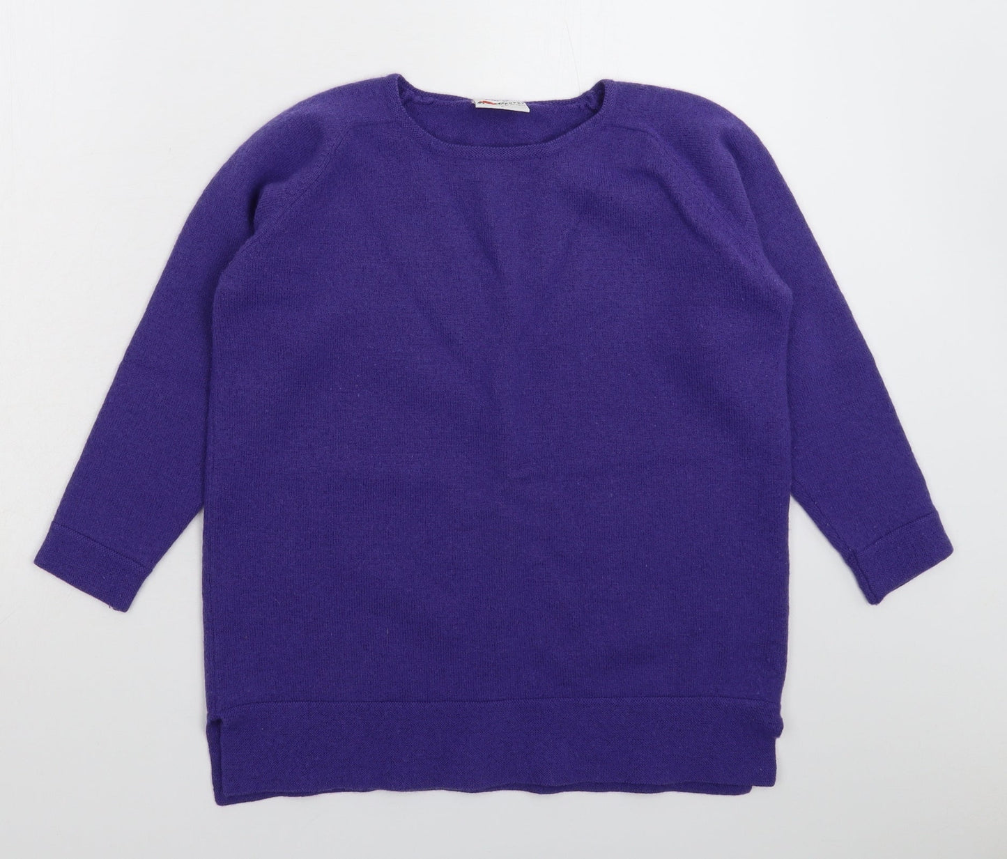 Womens UK Size L Poppy Purple Pullover Jumper