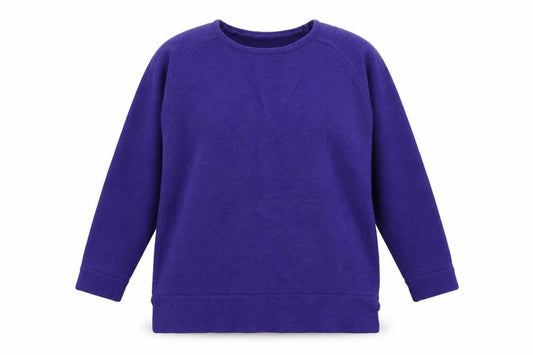 Womens UK Size L Poppy Purple Pullover Jumper