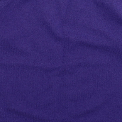 Womens UK Size L Poppy Purple Pullover Jumper