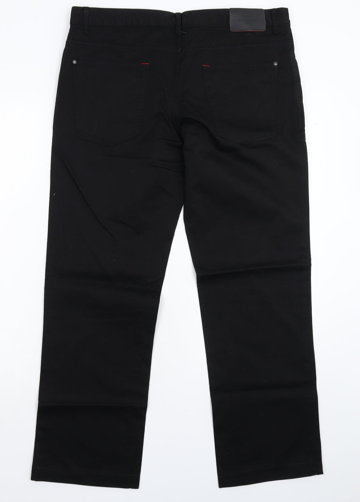 Bosideng Womens Black  Denim Boyfriend Jeans Size 34 L28 in