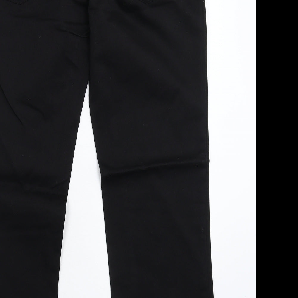 Bosideng Womens Black  Denim Boyfriend Jeans Size 34 L28 in