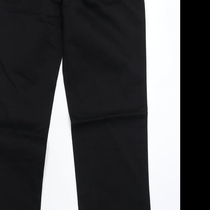 Bosideng Womens Black  Denim Boyfriend Jeans Size 34 L28 in