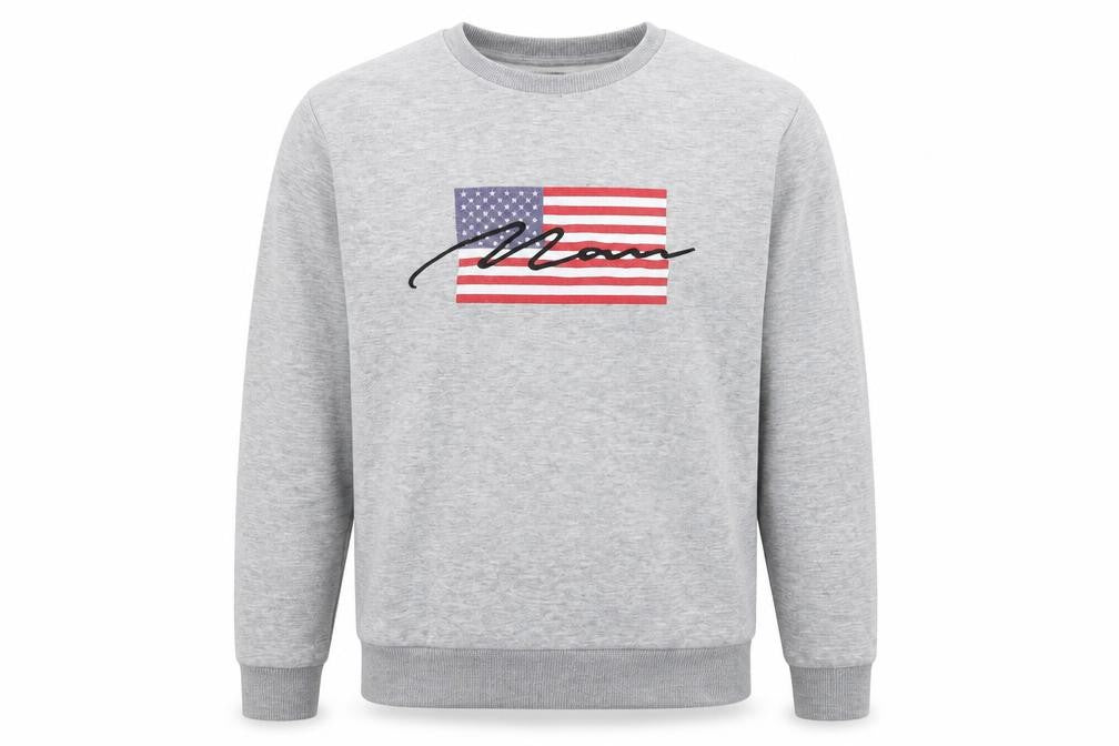 Mens UK Size S Boohoo Grey Pullover Sweatshirt