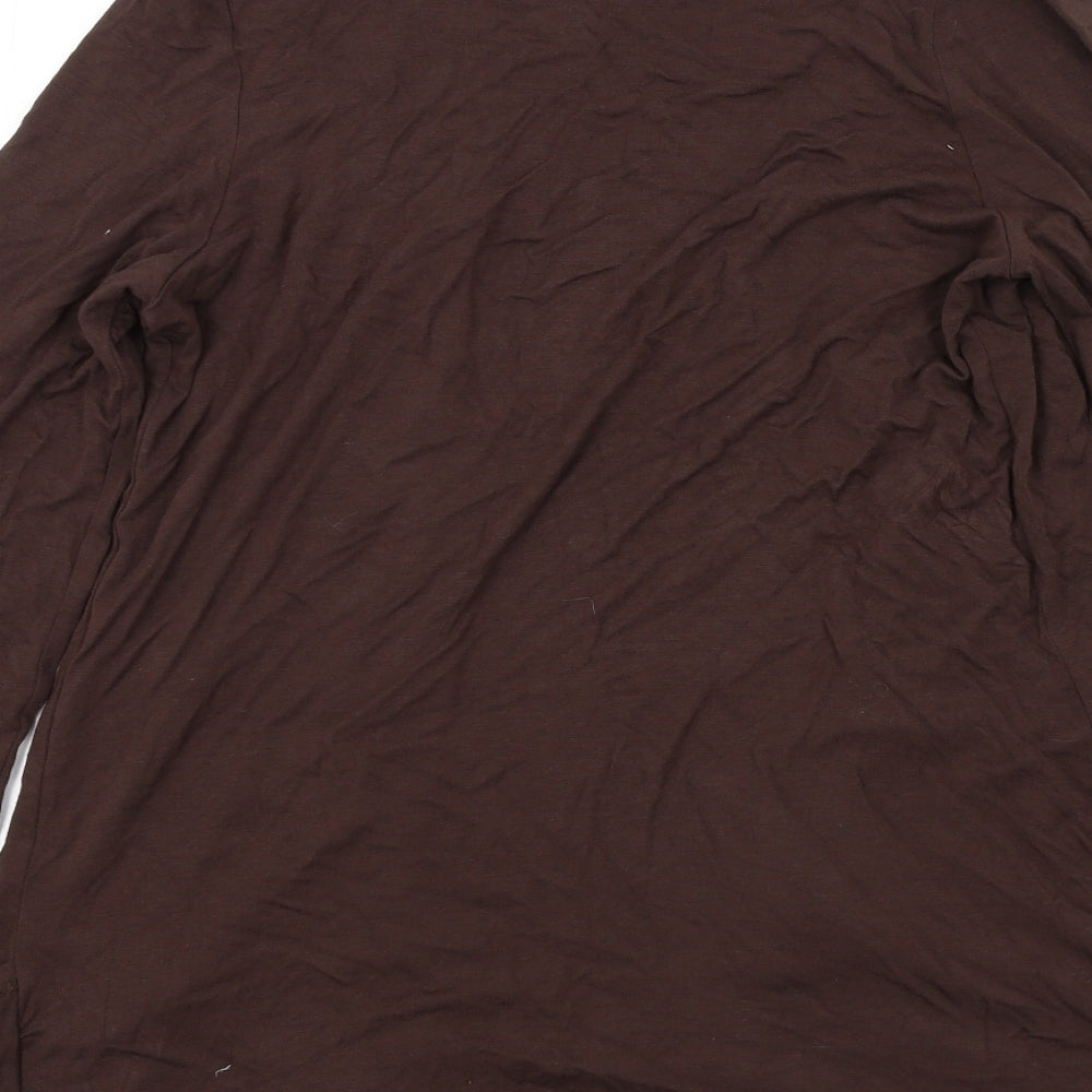 Sassy Womens Brown   Cardigan Jumper Size S