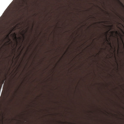 Sassy Womens Brown   Cardigan Jumper Size S