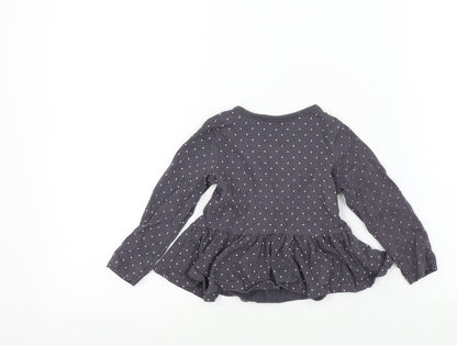 George Girls Green   Pullover Jumper Size 18-24 Months