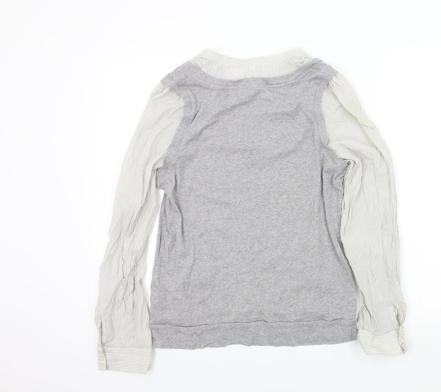 Womens UK Size 16 M&S Grey Pullover Jumper