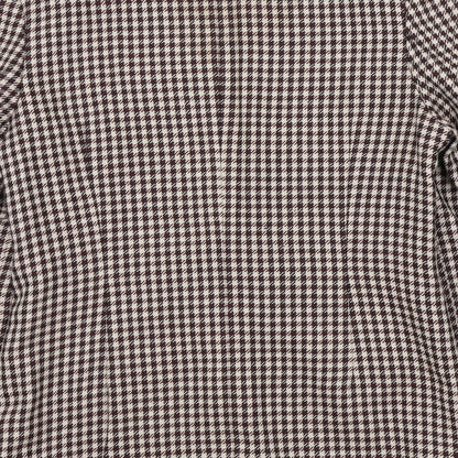 separa Womens Purple Geometric  Jacket Blazer Size 12
