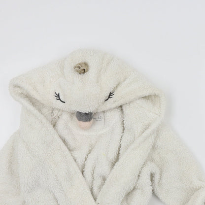 NEXT Girls Silver Colourblock  Top Robe Size 5-6 Years