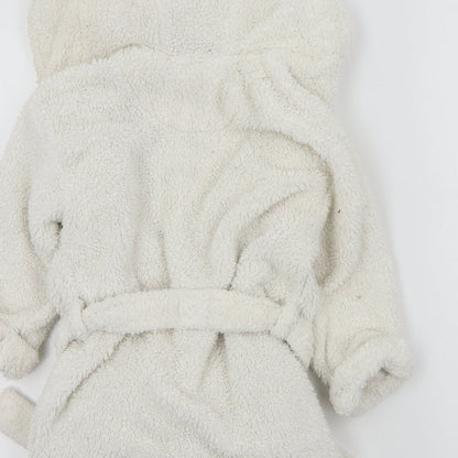 NEXT Girls Silver Colourblock  Top Robe Size 5-6 Years