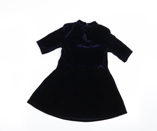 NEXT Girls Blue   Fit & Flare  Size 3 Years