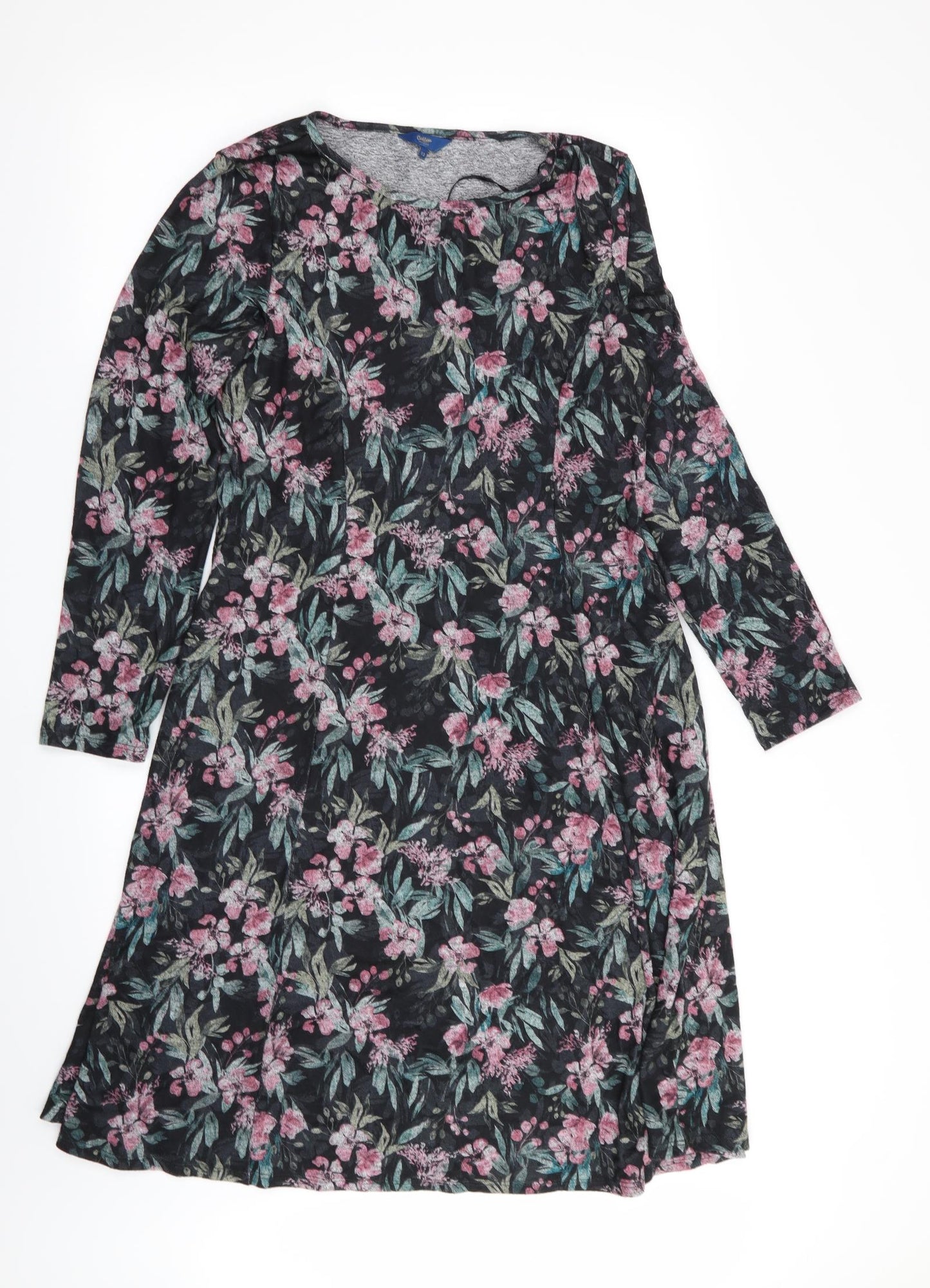 Cotton Traders Womens Multicoloured Floral  Fit & Flare  Size 12