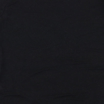 Quiz Womens Black   Basic T-Shirt Size 10