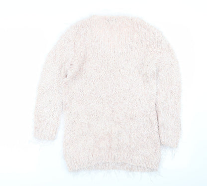 F&F Womens Pink   Pullover Jumper Size 10