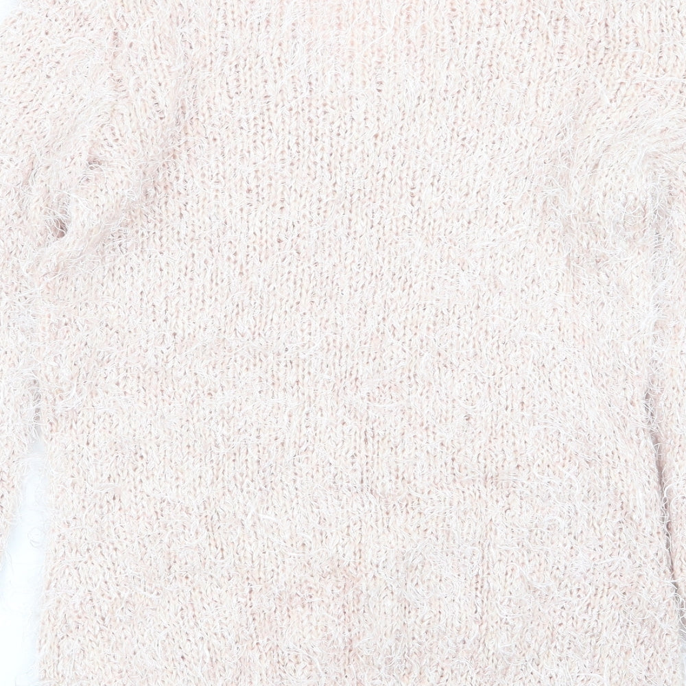 F&F Womens Pink   Pullover Jumper Size 10