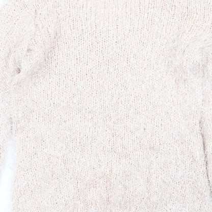 F&F Womens Pink   Pullover Jumper Size 10