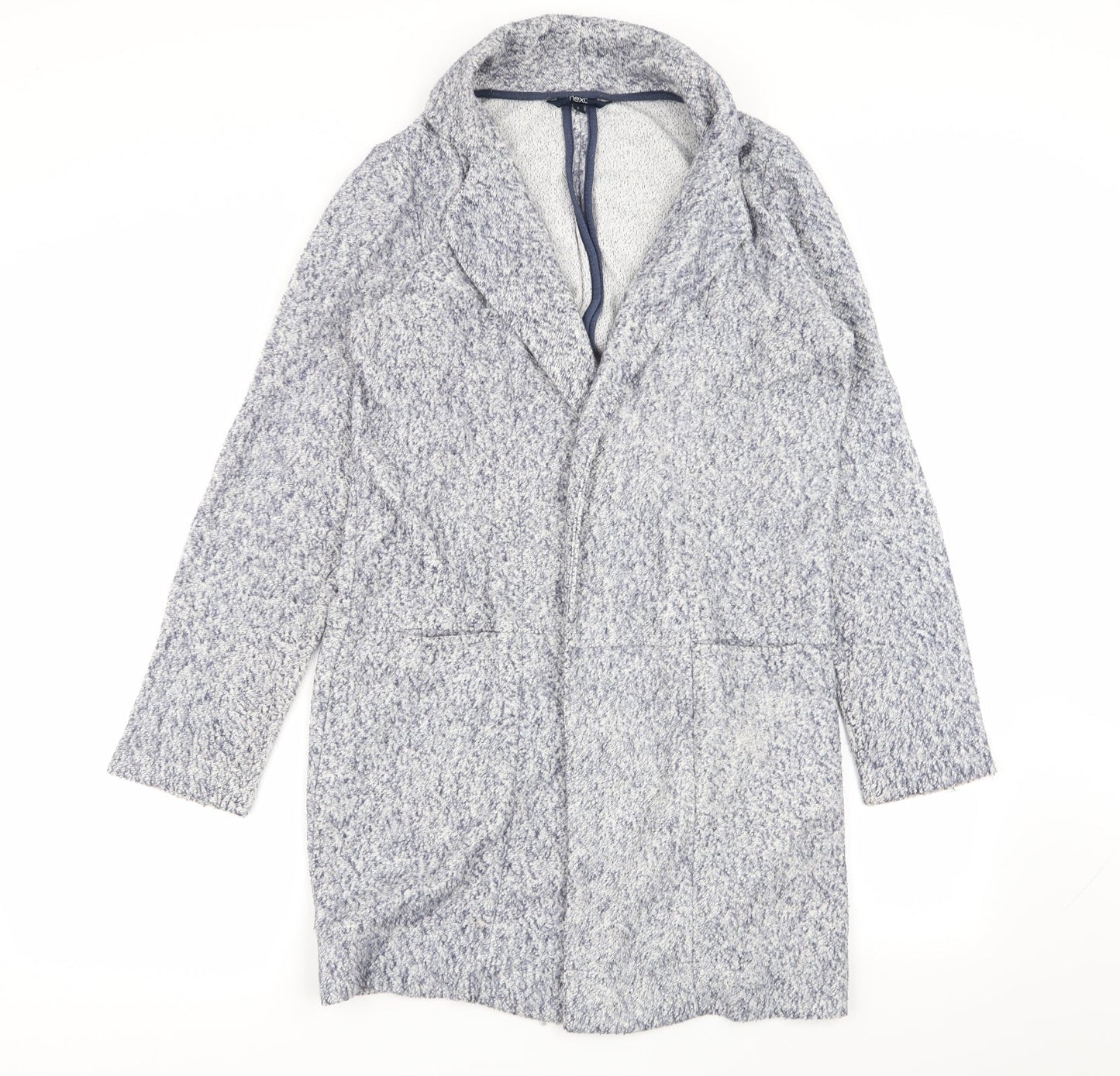 Womens UK Size 6 NEXT Blue Overcoat