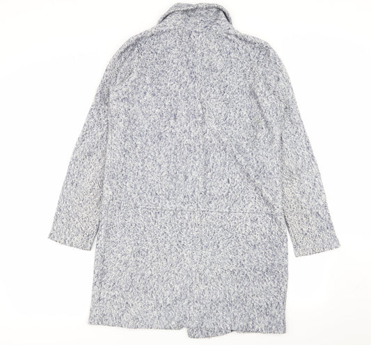 Womens UK Size 6 NEXT Blue Overcoat