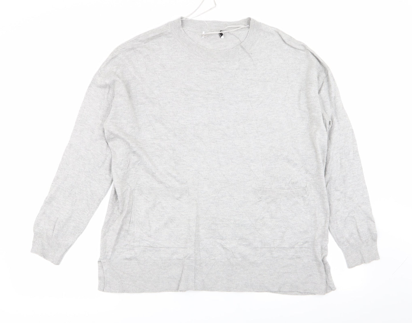 Gallery Womens Grey   Pullover Jumper Size M