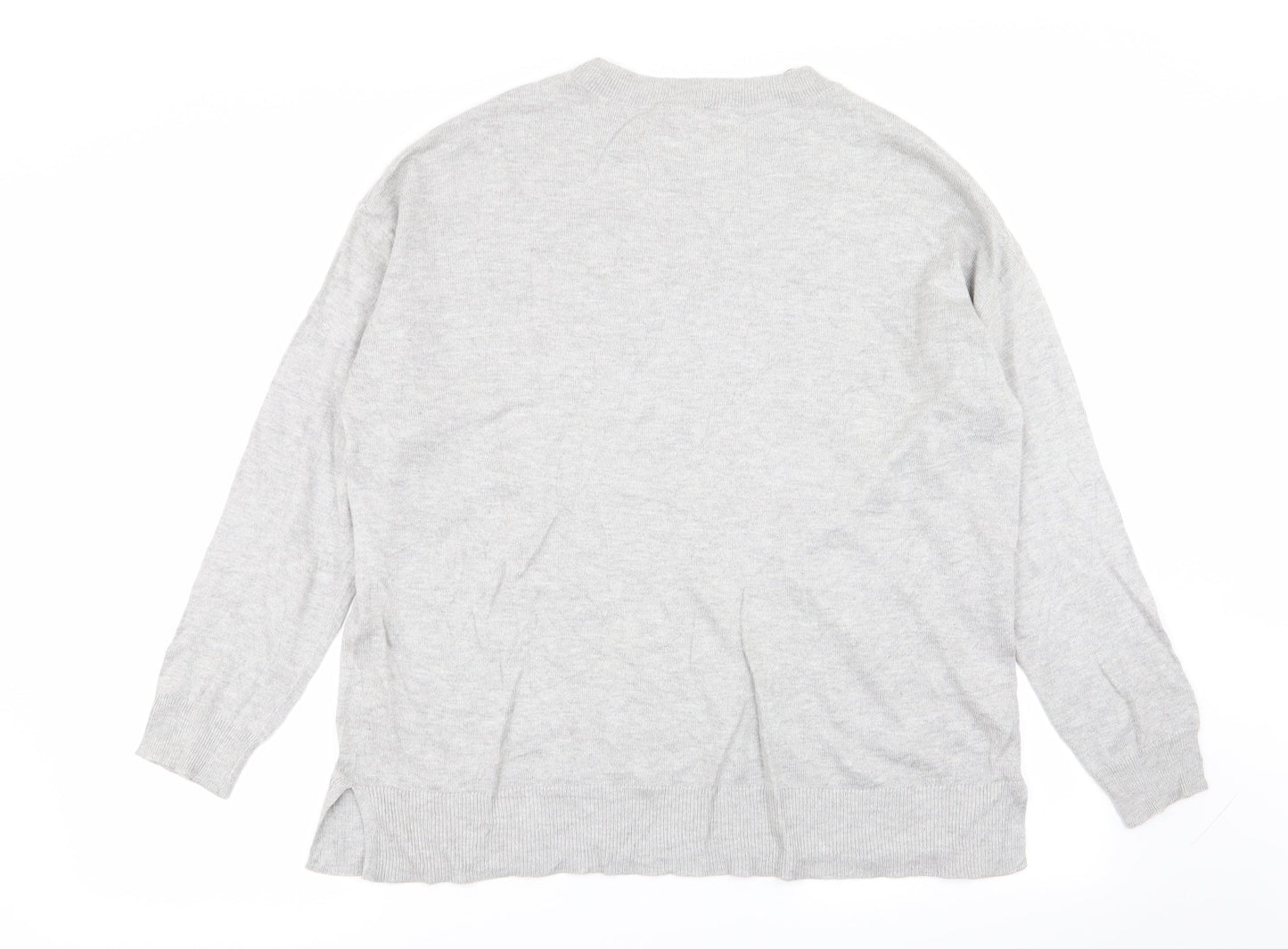 Gallery Womens Grey   Pullover Jumper Size M