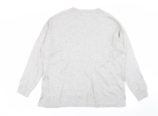 Gallery Womens Grey   Pullover Jumper Size M