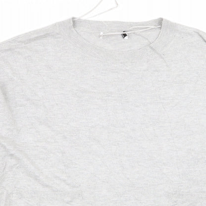 Gallery Womens Grey   Pullover Jumper Size M