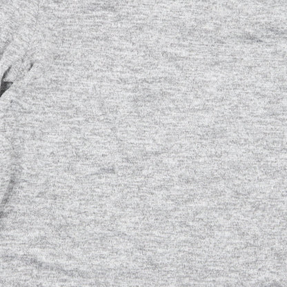 Womens UK Size M Bella Grey Basic T-Shirt