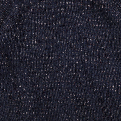 Womens UK Size L Papaya Blue Pullover Jumper