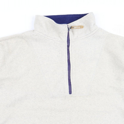 theme sport Womens Ivory   Pullover Jumper Size 10