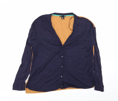 Womens UK Size M H&M Multicoloured Cardigan Jumper