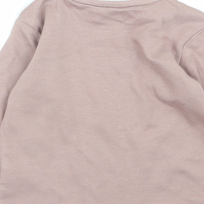 Cherokee Girls Brown   Basic T-Shirt Size 12-18 Months