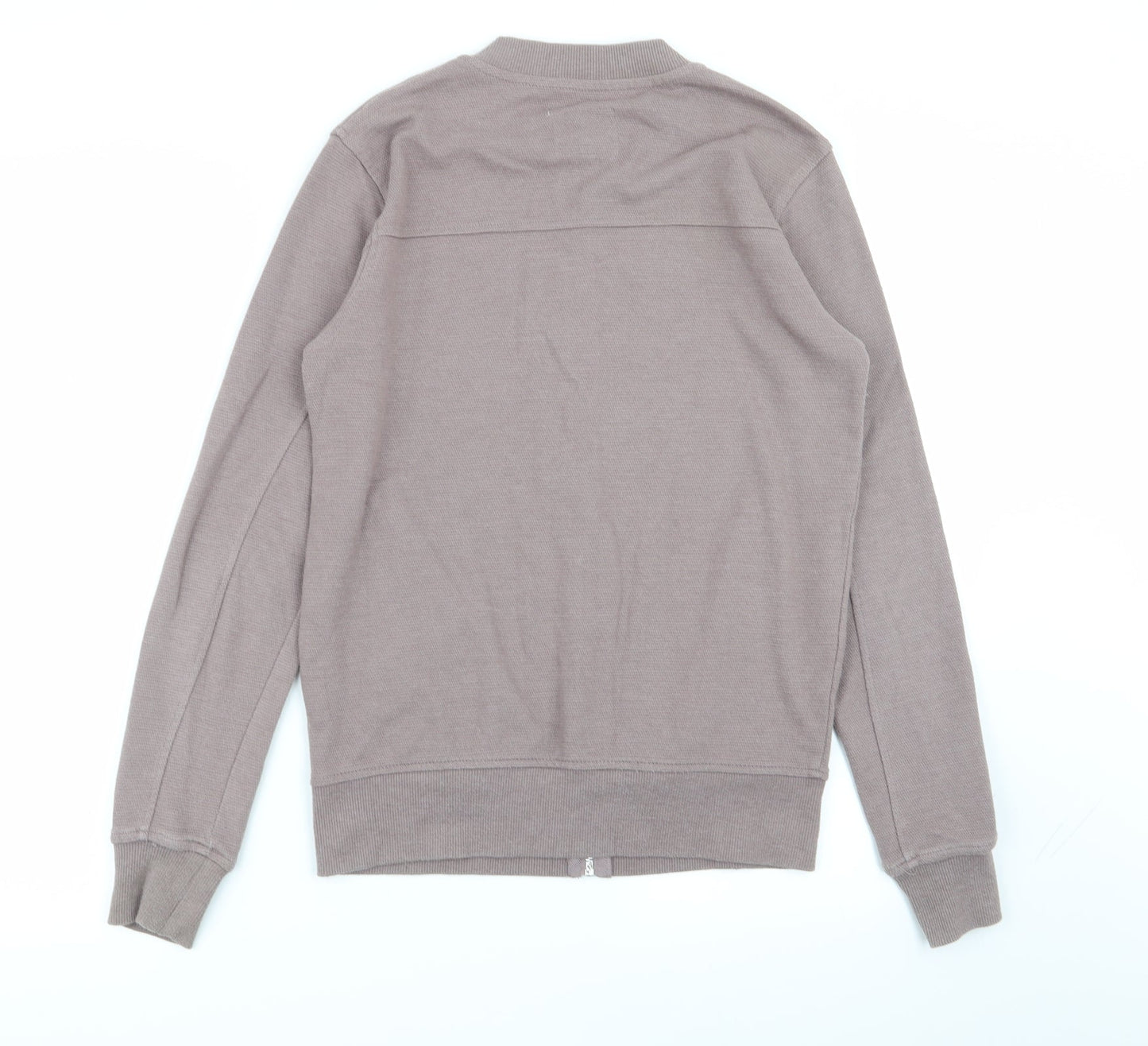 Cedar Wood State Mens Brown   Full Zip Jumper Size S