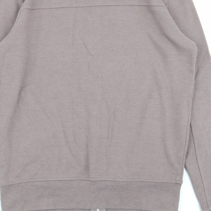 Cedar Wood State Mens Brown   Full Zip Jumper Size S