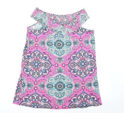 Womens UK Size 8 be you Multicoloured Basic Tank